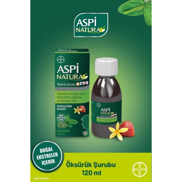 Aspinatura Çoçuk Öksürük Şurubu 120 Ml