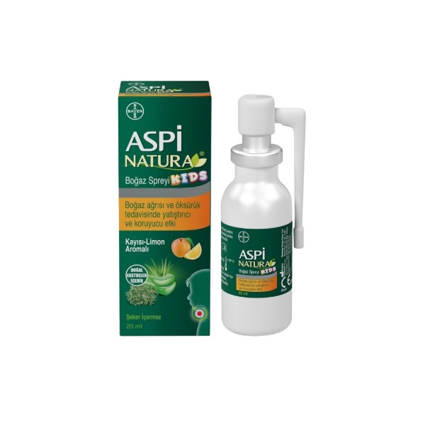 Aspinatura Çoçuk Boğaz Spreyi 20 Ml