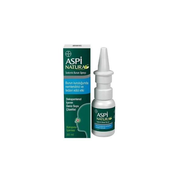 Aspi Natura İzotonik Burun Spreyi 20 Ml