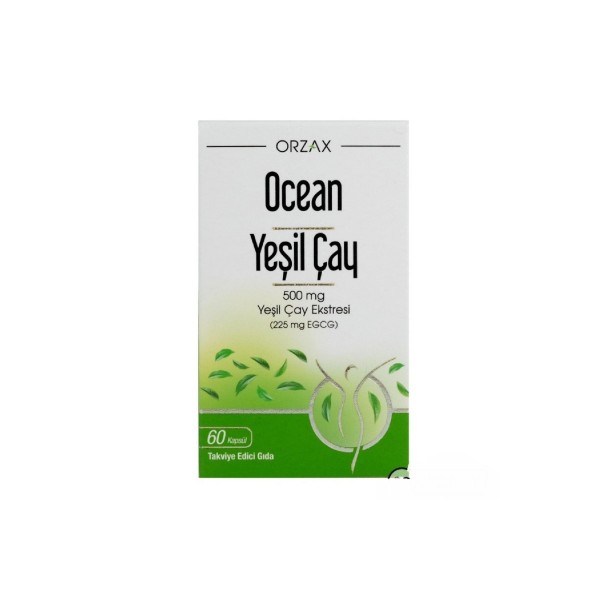 Ocean Green Tea 500 Mg 60 Kapsul