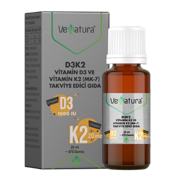 Venatura D3k2 20Ml Damla