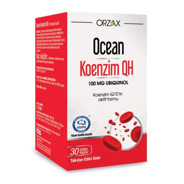 Ocean Koenzim Qh 100 Mg 30 Kapsül