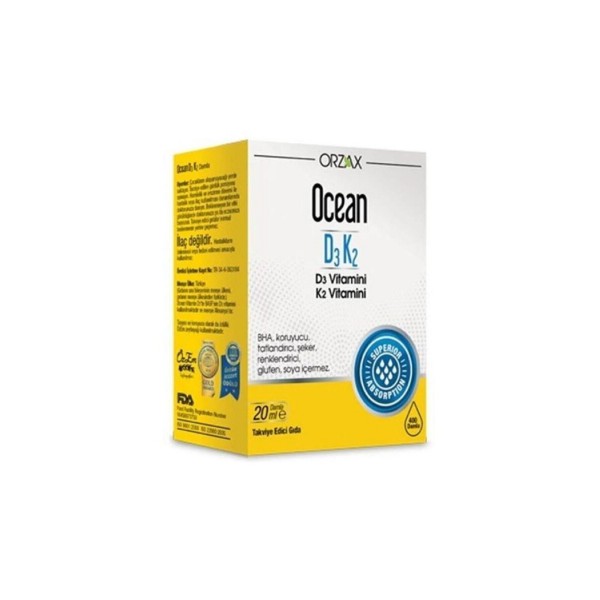 Ocean D3k2 Damla 20Ml