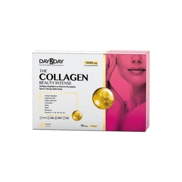 The Collagen Beauty Intense Çilek 1000 Mg 30 Saşe