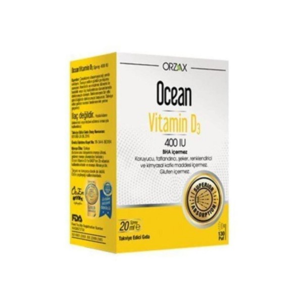 Ocean Vıtamın D3 400 Iu 20 Ml Oral Sprey