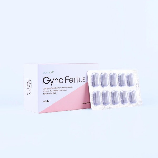 Gyno Fertus Kadın Yumurta Kalitesini Arttıran 60 Kapsül