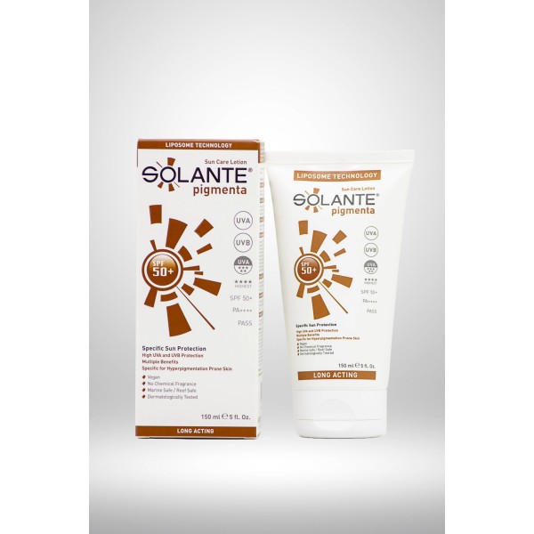 Solante Pıgmenta Spf 50 Los. 150 Ml Lekelenmeye Yatkın Ciltlere Özel Güneş Kremi