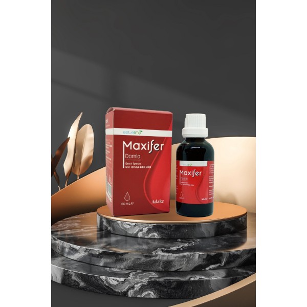 Maxifer Damla 50Ml - Yüksek Emilimli Demir Takviyesi