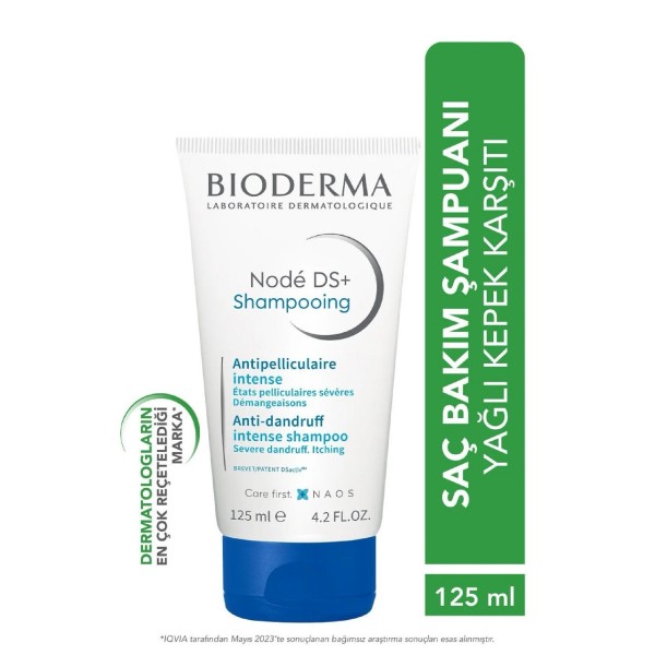 Bioderma Node DS+ 125 ml Shampooing - Yağlı Kepeğe Karşı