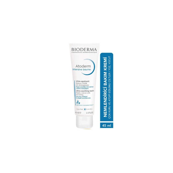 Bioderma Atoderm Intensive Baume 45Ml - Kuru Ve Atopiye Eğilimli Ciltler İçin Bakım Kremi