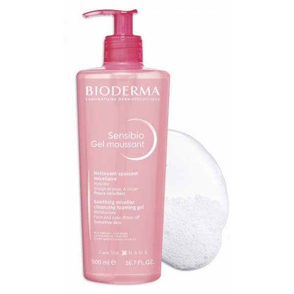 Bioderma Sensibio Foaming Gel 500 Ml- Durulanan Misel Temizleme Jeli