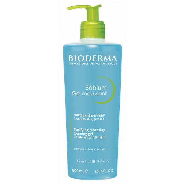 Bioderma Sebium Foaming Gel 500 Ml - Günlük Arındırıcı Temizleme Jeli