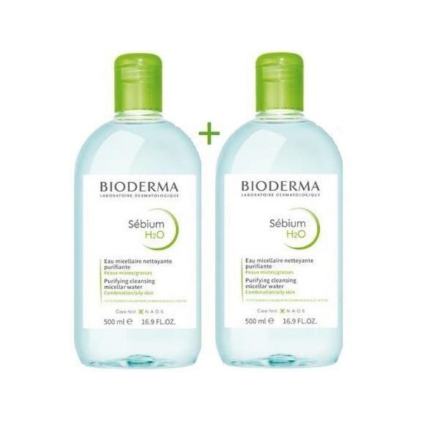 Bioderma Sebium H2o 500Ml İkiz Kofre - Misel Temizleme Suyu