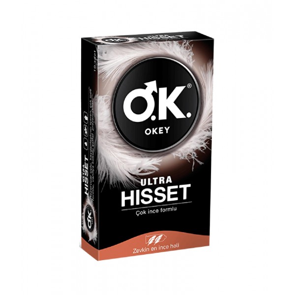 OKEY Ultra Hisset 10'lu Prezervatif