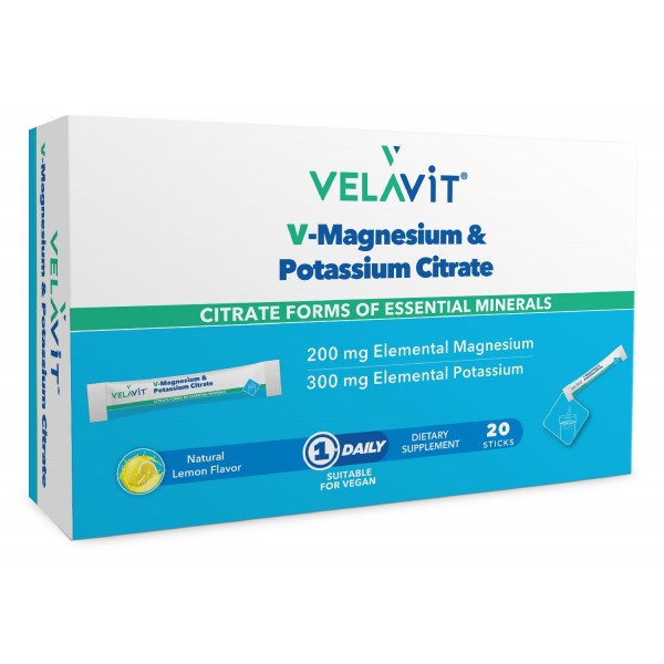 Velavit V-Magnesium & Potassium Citrate