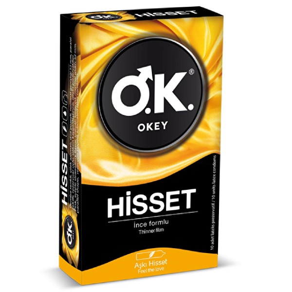 OKEY Hisset 10'Lu Prezervatif