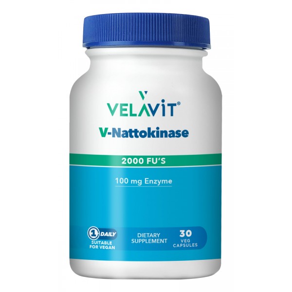 Velavit V-Nattokinase 30 VEG Kapsül